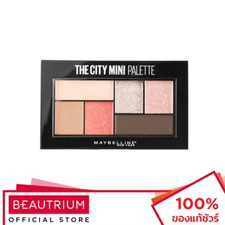 MAYBELLINE NEW YORK The City Mini Palette อายแชโดว์พาเลท 6.1g