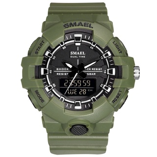 Men Watches Waterproof 50M SMAEL Sport Watch LED Clock Men Army Watches Alarm relogio montre 1642B Digital Wristwatches