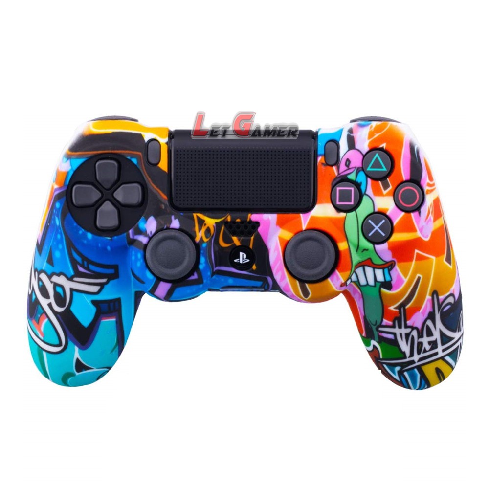 gamers-cartoon-paints-ซิลิโคน-จอย-ps4