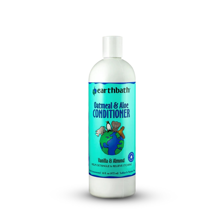 earthbath Oatmeal & Aloe Conditioner Vanilla & Almond 472 ml