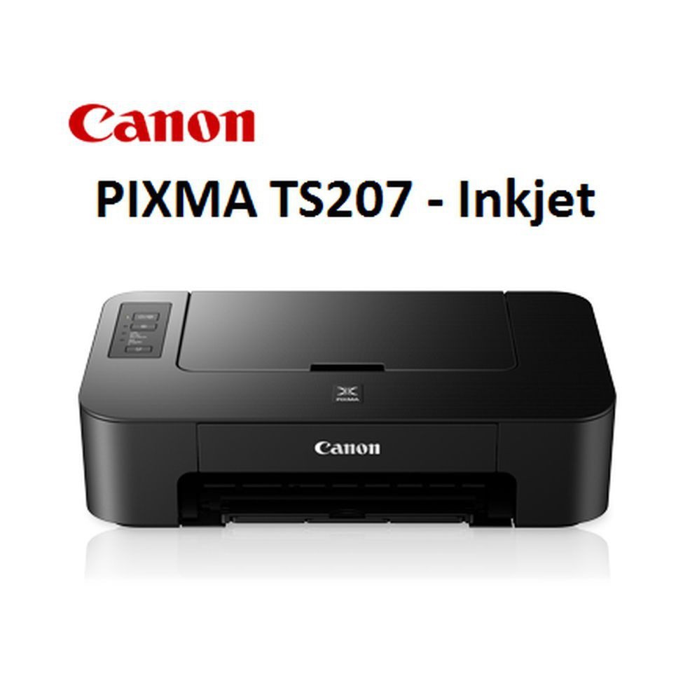 CANON PRINTER PIXMA TS207 เครื่องพิมพ์ แคนนอน TS207 พร้อมหมึกแท้ ...