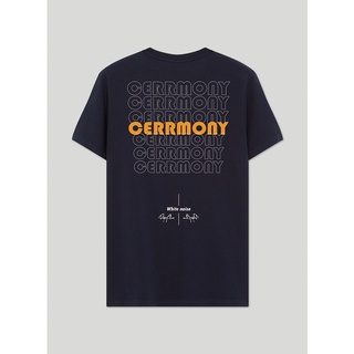 เสื้อยืดเเนวสตรีท เวอร์ชั่นเกาหลี CERRMONY #22002-1 BW2、#22000-1  BW1