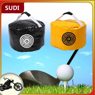 สินค้า [Ready now] Power Smash Colors Training Contact Aids 2 Golfer Practicing Bag Swing Golf Impact