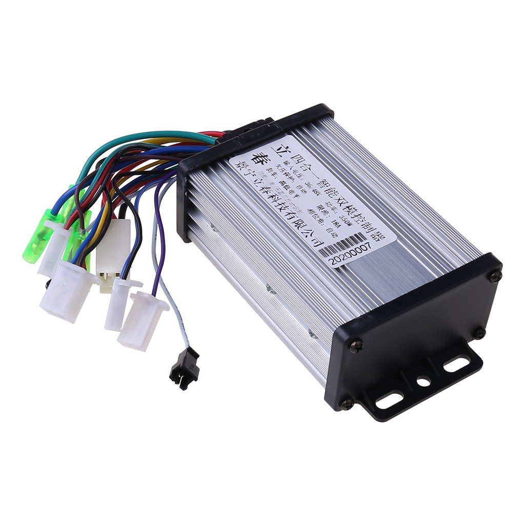 ภาพสินค้ามอเตอร์ควบคุม Brushless DC Motor Controller 36 โวลต์ / 48 โวลต์ 350 วัตต์ สำหรับจักรยานไฟฟ้า จากร้าน supermanb.th บน Shopee ภาพที่ 4