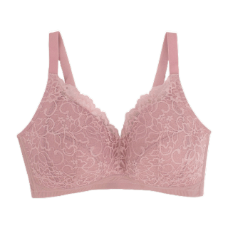 โปรโมชั่น : Sgarlet เสื้อในไร้โครง แต่งลูกไม้ เก็บกระชับ สีดำชมพูอ่อน MB1512