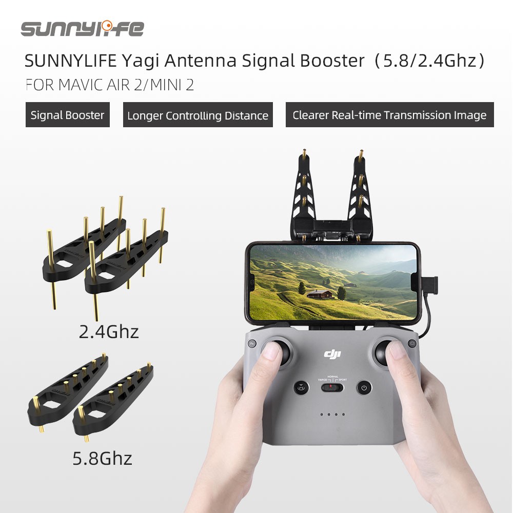 sunnylife-yagi-เสาอากาศขยายสัญญาณ-5-8-2-4ghz-สําหรับโดรน-dji-mavic-air-2-2s-mini-2