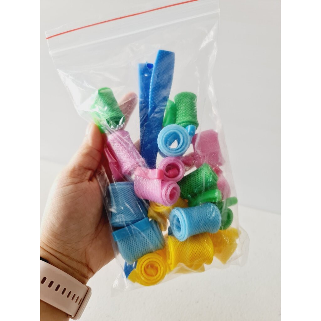 ลดราคาสุด-ๆ-snail-curler-เกลียวทำผมหยิก-18-ชิ้น-ราคา-250-บาท