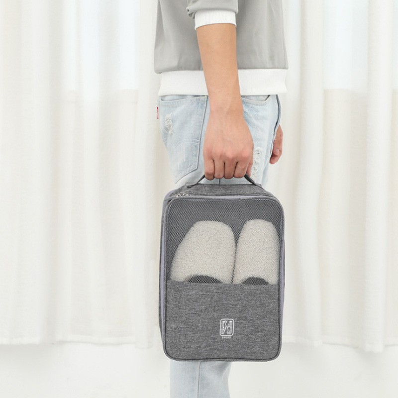 กระเป๋าใส่รองเท้า-กระเป๋าสำหรับการเดินทาง-กระเป๋าจัดระเบียบแบบพกพา