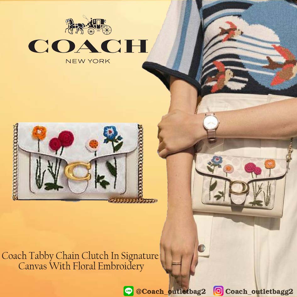 coach-tabby-chain-clutch-in-signature-canvas-with-floral-embroidery
