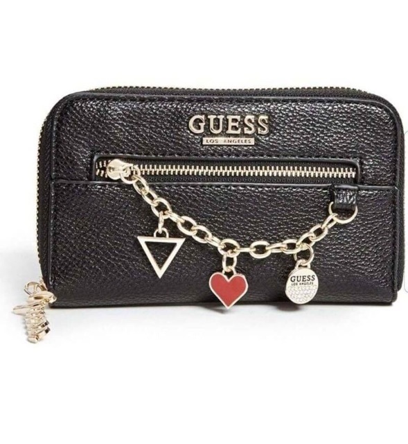 กระเป๋าสตางค์ใบยาวซิบรอบguess-long-wallet-แท้100