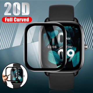 Yifilm ฟิล์มกันรอยหน้าจอ แบบนิ่ม 20D สําหรับสมาร์ทวอทช์ Huami Amazfit GTS4 Amazfit GTS4