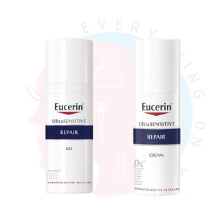 [พร้อมส่ง] *ลดล้างสต็อก หมดอายุ 05/2024* Eucerin UltraSensitive Repair Gel / Cream 50 ml