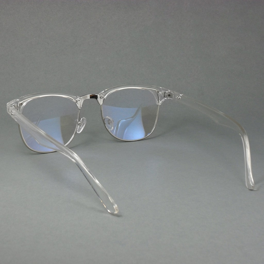 fashion-m-korea-แว่นตากรองแสงสีฟ้า-d-754-กรอบใสตัดเงิน-ถนอมสายตา