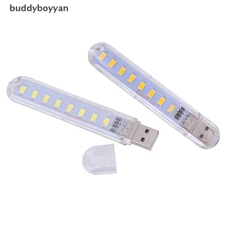 Bbth โคมไฟ LED 5V 8 ดวง ขนาดมินิ ชาร์จสาย USB แบบพกพา สําหรับคอมพิวเตอร์ โทรศัพท์มือถือ