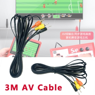 สายเคเบิล AV ยาว 3 เมตร สําหรับเกมคอนโซล SUP Gameboy Audio Video Cable To Connect TV