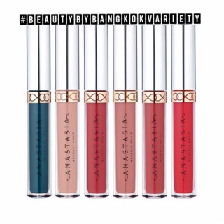 [ของแท้ พร้อมส่ง]Anastasia LIQUID LIPSTICK - 6 PC SET FULL SIZE