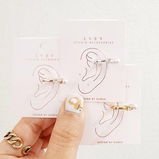 ear cuff ต่างหูหนีบ ต่างหูคล้องหู