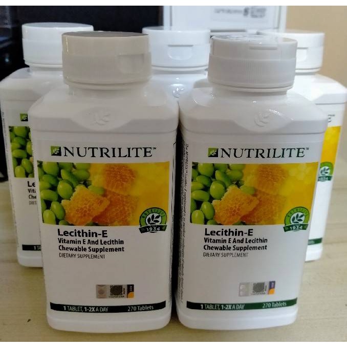 ภาพสินค้าเลซิติน อี Lecithin-E ขนาด 150 เม็ด และขนาด 270 เม็ด (ของช็อปแอมเวย์ไทย มีแค่ขนาดเดียวคือ 110 เม็ด) จากร้าน mooksuthinee บน Shopee ภาพที่ 2