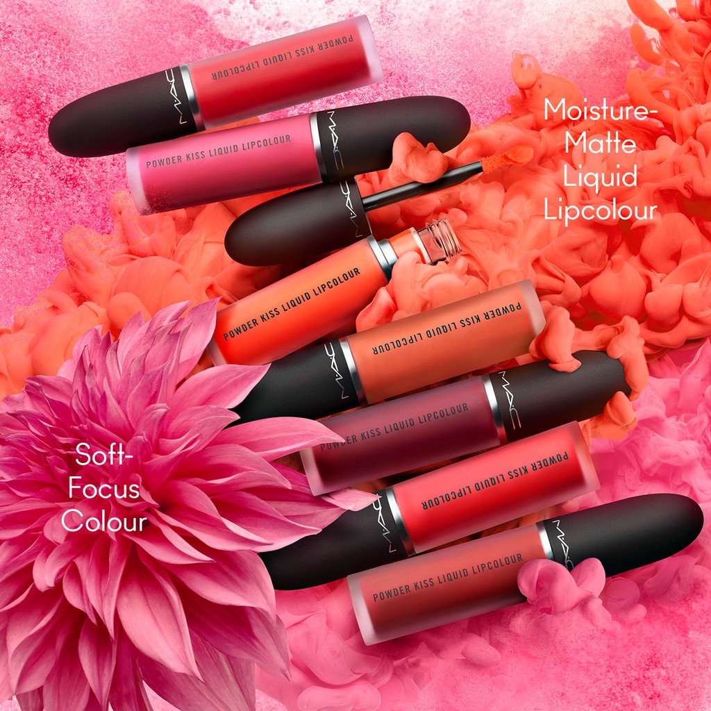 MAC Powder Kiss Liquid Lipcolour Sorry Not Sorry LIQUID LIPSTICK 5ml