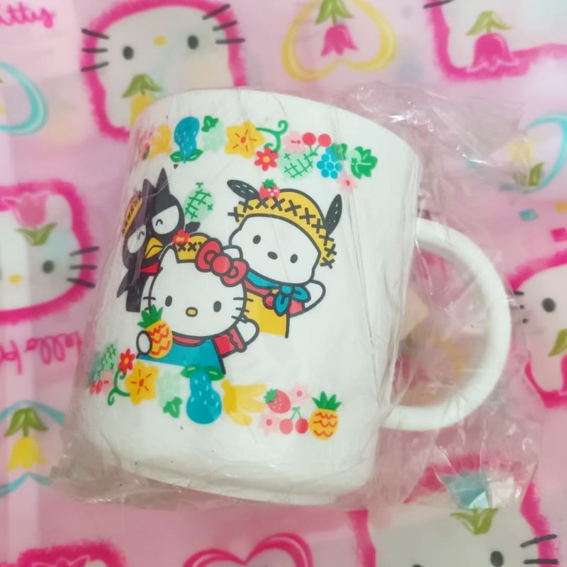 แก้วน้ำพลาสติก-sanrio-puroland