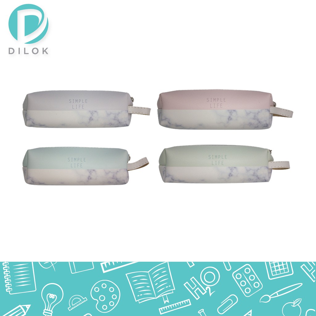 dilok-กระเป๋าดินสอทรงกลม-5pc040