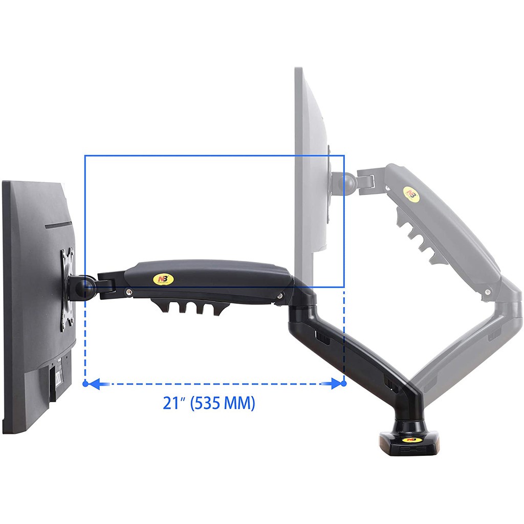 ขาตั้งจอ-แบบ-dual-arm-north-bayou-nb-f160-gas-strut-desktop-dual-lcd-led-monitor-stand-lcd-stand-ขาแขวนจอ-lcd-led