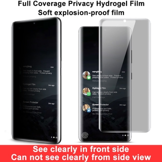 Imak ฟิล์มไฮโดรเจล ป้องกันหน้าจอ ป้องกันการแอบมอง สําหรับ Samsung Galaxy S21 Ultra Galaxy S21 Plus S21+ 5G
