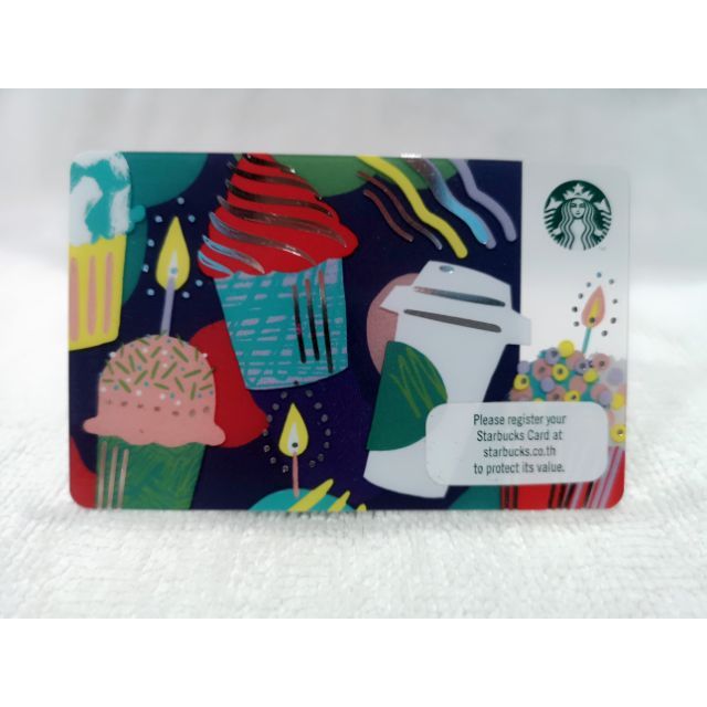 ภาพหน้าปกสินค้าบัตร Starbucks ลาย Celebration / มูลค่า 500 บาท