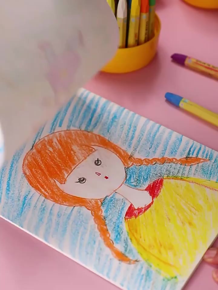 daron-ดินสอสีเทียน-diy-ปลอดสารพิษ-สําหรับนักเรียน-วาดภาพกราฟฟิติ-ของขวัญเด็ก