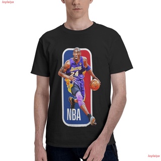 ผ้าฝ้าย 100%COTTONloylaiya Kobe Bryant โคบี ไบรอันต์ NBA เอ็นบีเอ 24 T Shirt Men Tshirt เสื้อผู้ชาย เสื้อยืดแฟชั่นผู้ชาย