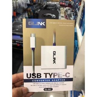 ส่งจากไทย USB TYPE-C Converter Adapter Glink GL007 GL-007 พร้อมส่ง