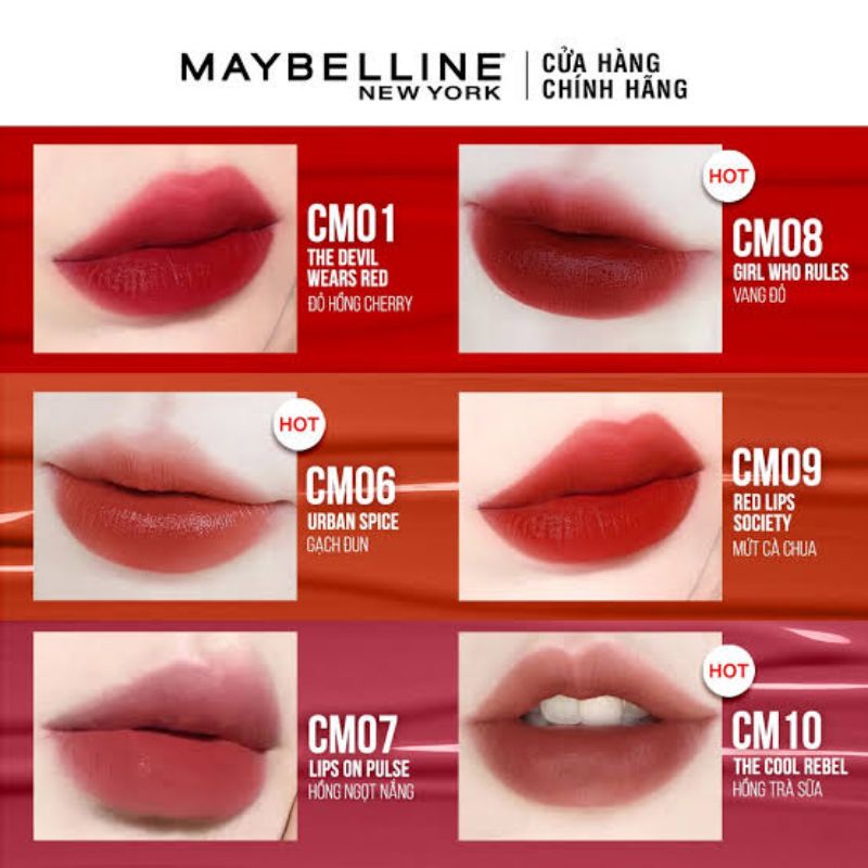 ใหม่]เมย์เบลลีน คุชชั่น แมท ลิปแมทนุ่ม กว่านอนหนุนหมอน Maybelline  Sensational Cushion Matte 6.4 ML | Shopee Thailand