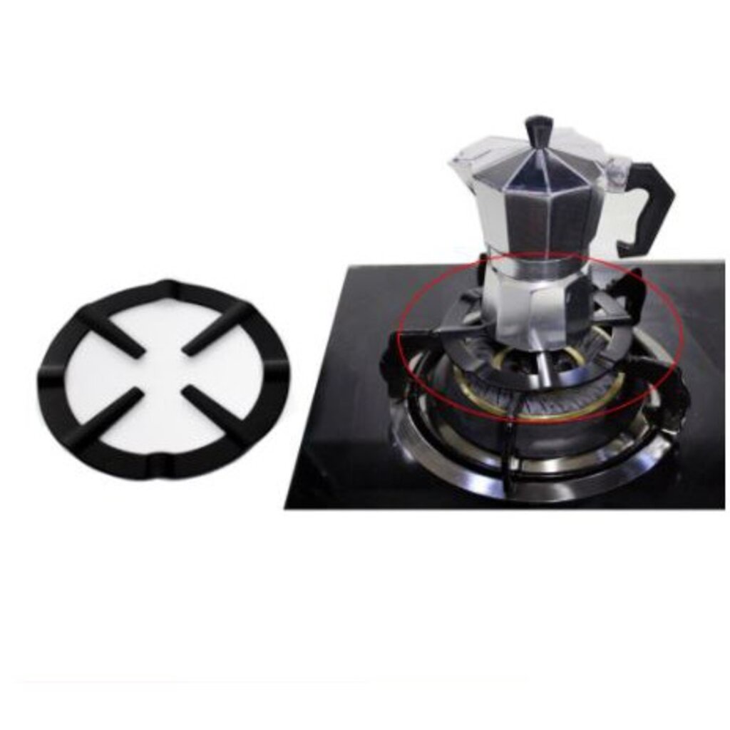 ภาพหน้าปกสินค้าฐานวางหม้อต้มโมก้าพอท (Moka Pot) บนเตาแก๊ส จากร้าน comamg บน Shopee