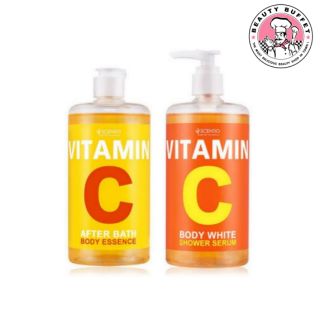 อาบแล้วตบ จบผิวคล้ำ Beauty Buffet Scentio Vitamin C After Bath Body Essence &amp; Shower Serum 
เจลอาบน้ำบำรุงผิวกายและน้ำตบ