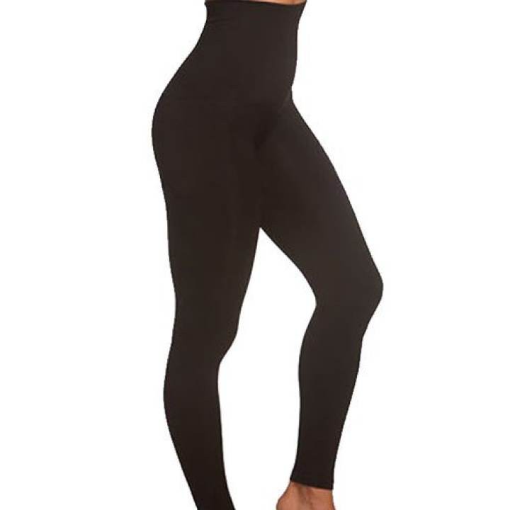 slim-amp-tone-leggings-กางเกงเลคกิ้ง-เลกกิ้งขาเรียว-ไร้ตะเข็บ-เลคกิ้ง-360องศา-black