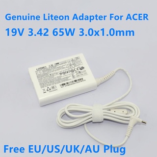 Adapter Acer ของแท้ สำหรับ ACER Aspire S3 S5 S7 S7 391 ULTRABOOK W710 PA 1650-80 19V 3.42A 65W