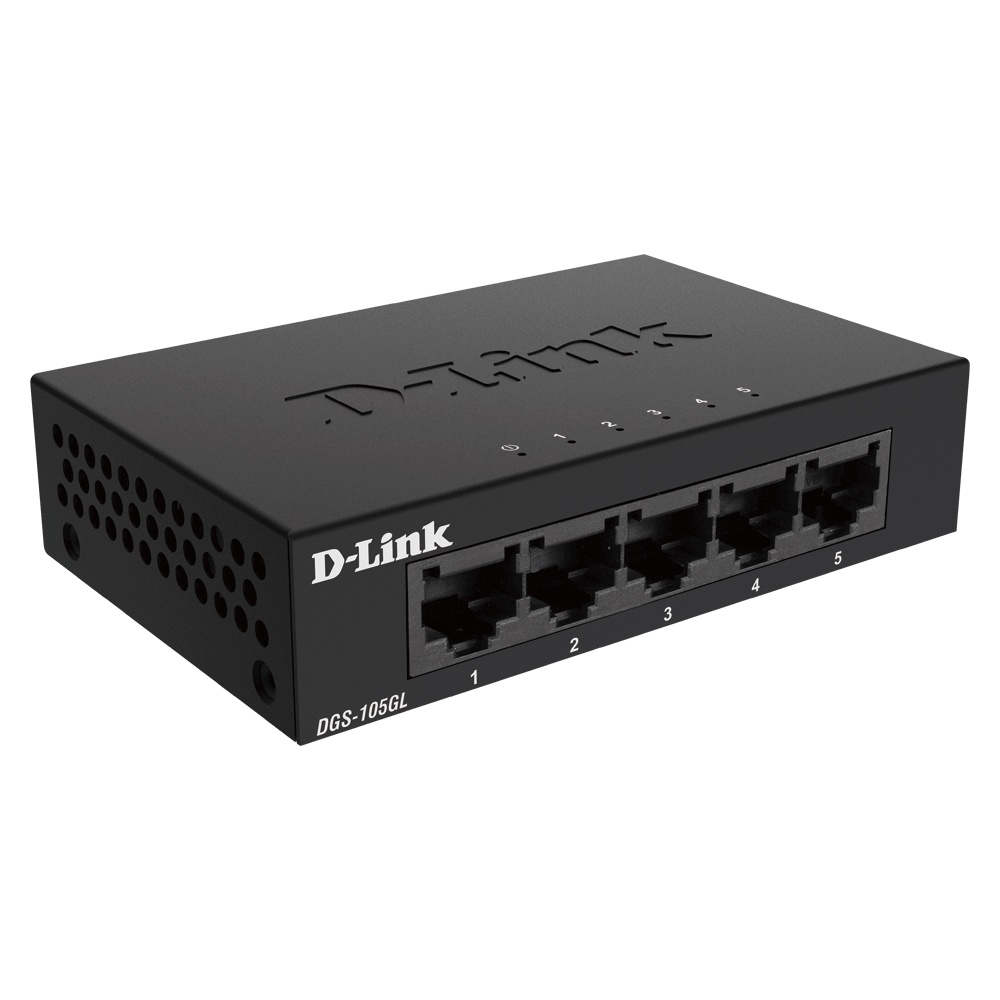 d-link-dgs-105gl-5-port-gigabit-metal-unmanaged-desktop-switch-ของแท้-ประกันศูนย์ไทย-limited-lifetime