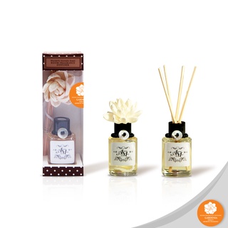 Aroma&amp;More GARDENIA -ชุดน้ำหอมกระจายกลิ่นดอกพุดซ้อน กลิ่นหอมหวาน สดชื่น / Room Fragrance Diffuser 30/100ML /200ML REFILL