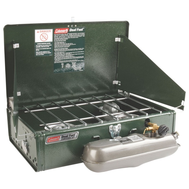 เตาน้ำมัน-coleman-us-2-burner-424-dual-fuel