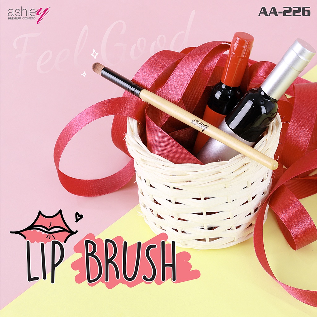 aa-226-ashley-lip-brush-แปรงทาลิปสติก-ขนแปรงนุ่มละมุน