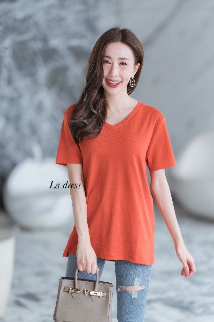 สวยปังคอวี-ผ้าดีสีสวยมาก-ยูนิโคล่