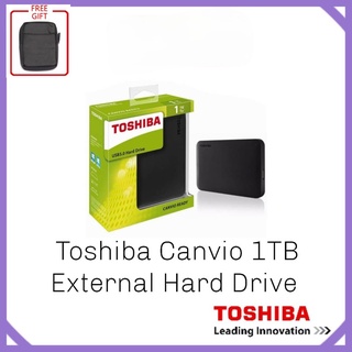 Original Hard Disk Drive External Toshiba Canvio Basic 2TB Usb 3.0