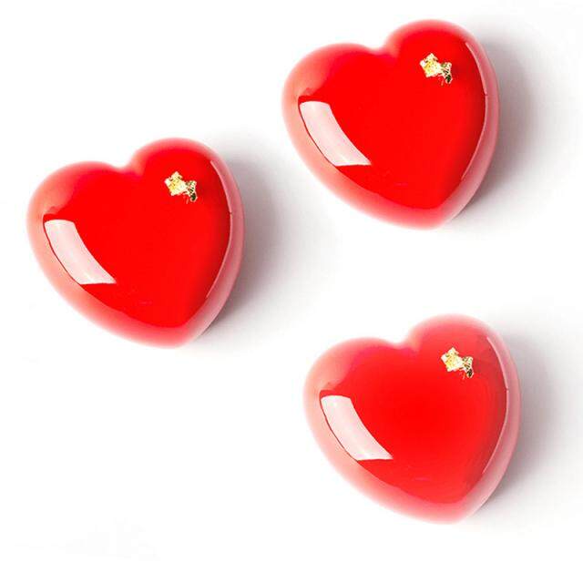mini-heart-silicone-mold-พิมพ์ซิลิโคน-ทำขนม-โมล์สบู่-ลายหัวใจเล็ก