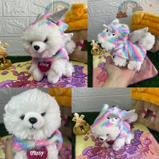 น้องหมาปอมปอมเมอเรเนียน Missy Pomeranian งาน Justice Pet Shop ป้ายตัด ขนนุ่ม สวย งานสะอาด