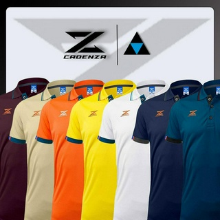 เสื้อโปโลผู้ชาย CADENZA (คาเดนซ่า) รุ่น CDL-8 MEN ผ้า Micro polyester 100%
