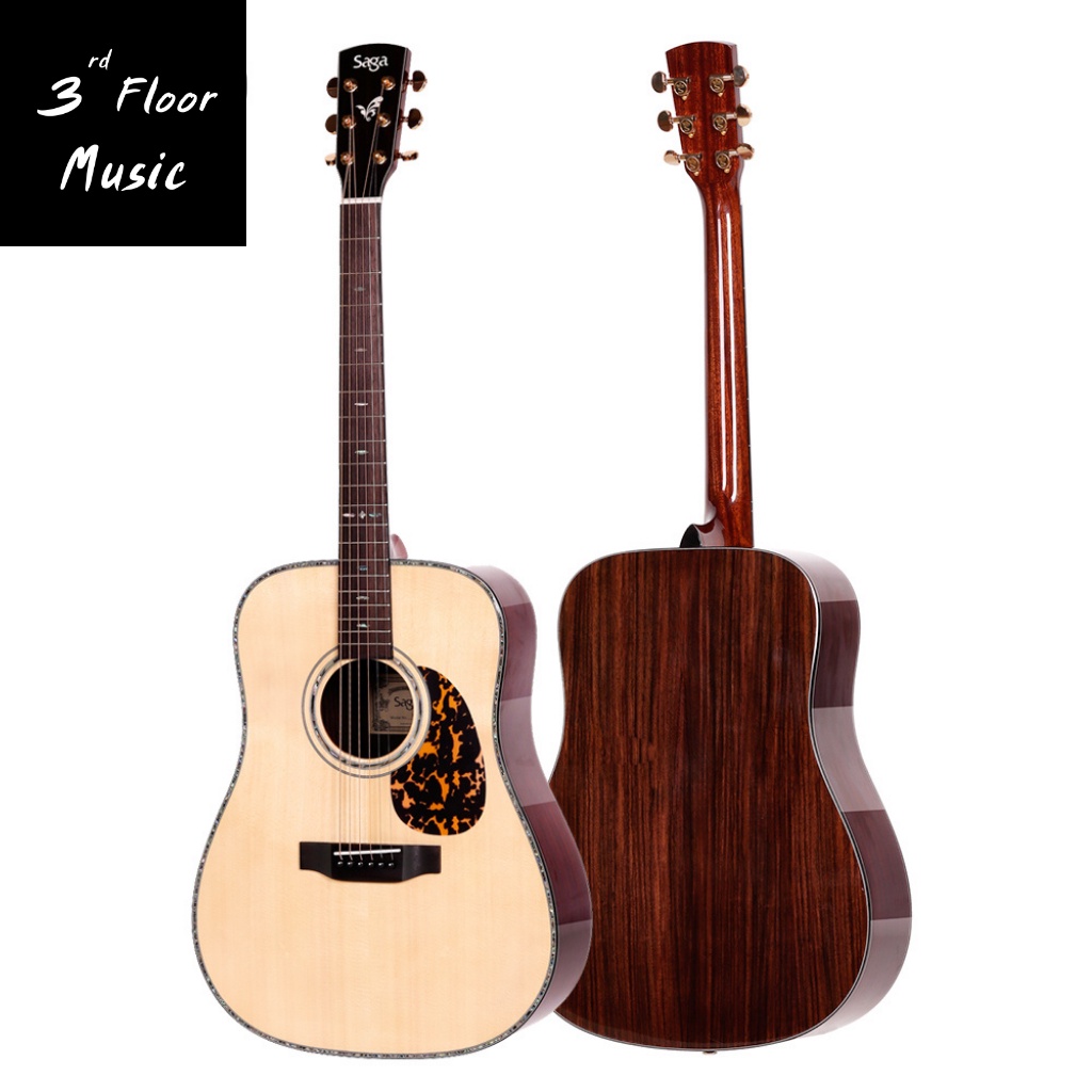 ส่งฟรี-กีตาร์โปร่ง-saga-ds20-acoustic-guitar-solid-top-กีต้าร์โปร่งสุดคุ้ม-ส่งฟรีทั่วประเทศ-3rd-floor-music