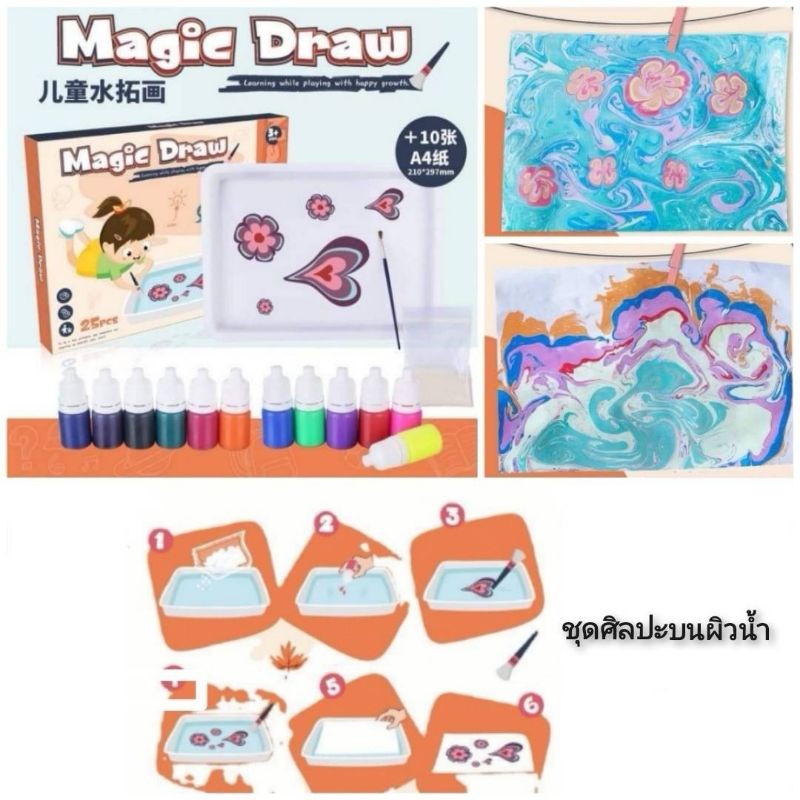 magic-draw-ศิลปะบนผิวน้ำ