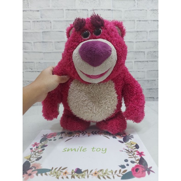 ตุ๊กตาหมี Lotso signatureToy story ทอยสตอรี่ ของเเท้ Disdy/pixar ...