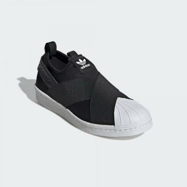 adidas-superstar-slip-on-black-แท้-100