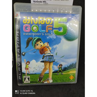 เกมส์แผ่นแท้ PS3 Hot Shot Golf 5 สภาพสวย ใช้งานได้ปกติ สินค้าดี ไม่มีย้อมแมว